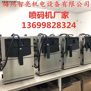 梅州小字符喷码机生产厂家 梅州智亮喷码机 食品包装打码机